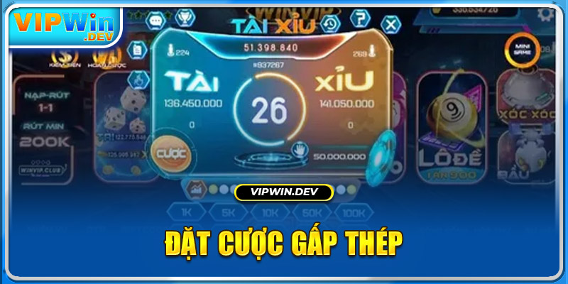 Đặt cược gấp thếp